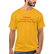 Composez Son Épopée D'Amour T-shirt