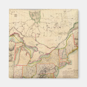 Composite Eastern United Staaten Magnet