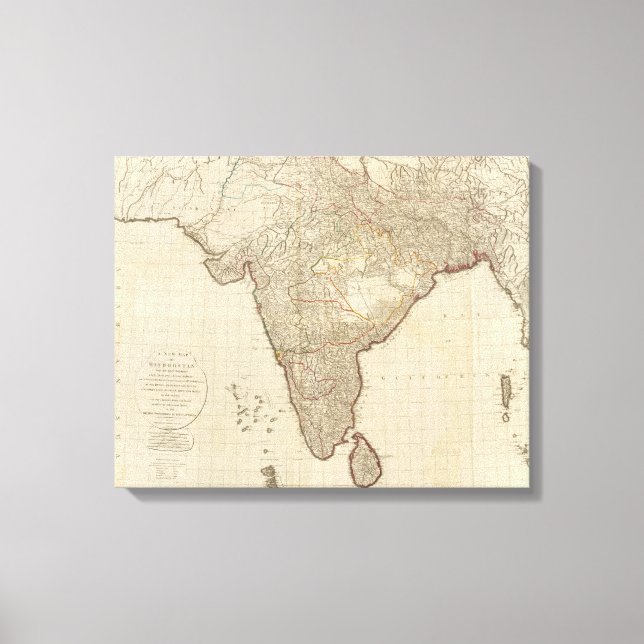 Composite Hindoostan Leinwanddruck (Vorderseite)