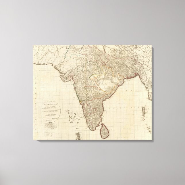 Composite Hindoostan Leinwanddruck (Vorderseite)
