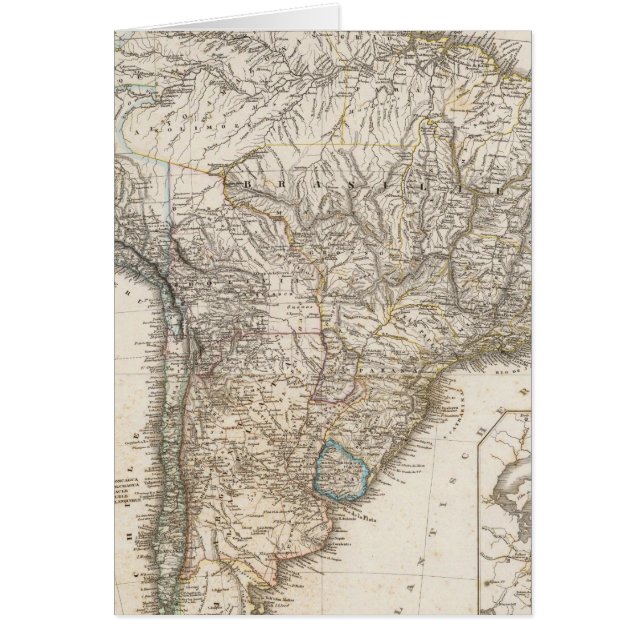 Composite Map of South America (Vorne)