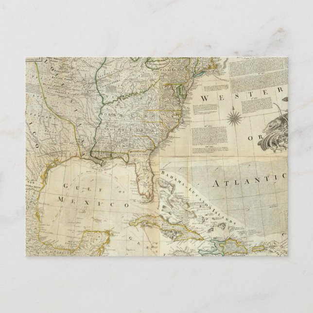 Composite North America Postkarte (Vorderseite)