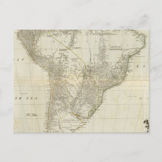 Composite South America 2 Postkarte (Vorderseite)