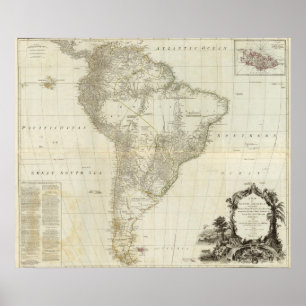 Composite South America 3 Poster