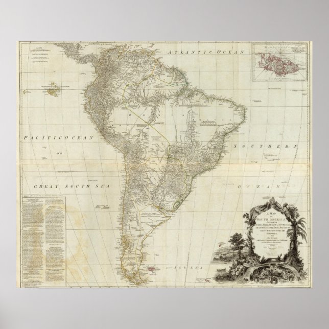 Composite South America 3 Poster (Vorne)