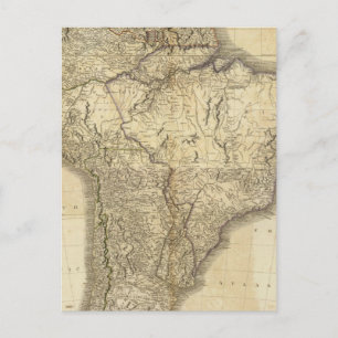 Composite South America 3 Postkarte