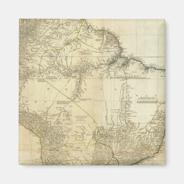 Composite South America Magnet (Vorne)