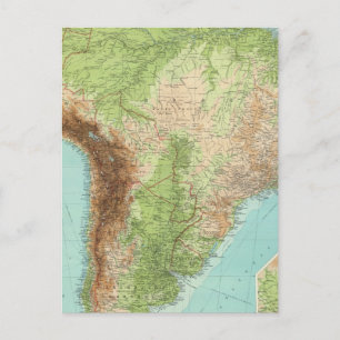 Composite South America Postkarte