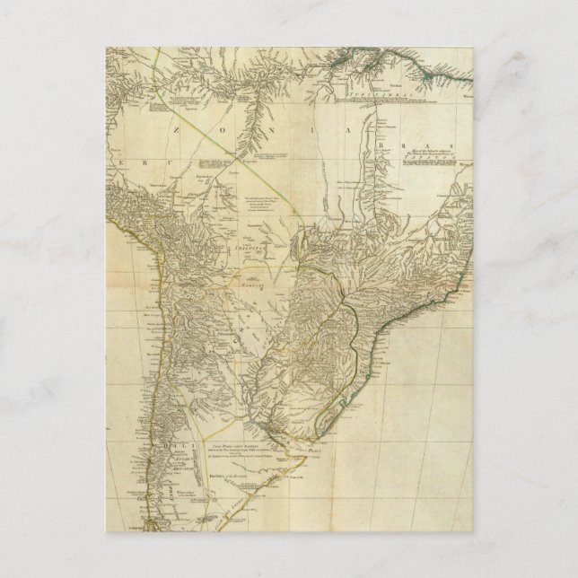 Composite South America Postkarte (Vorderseite)