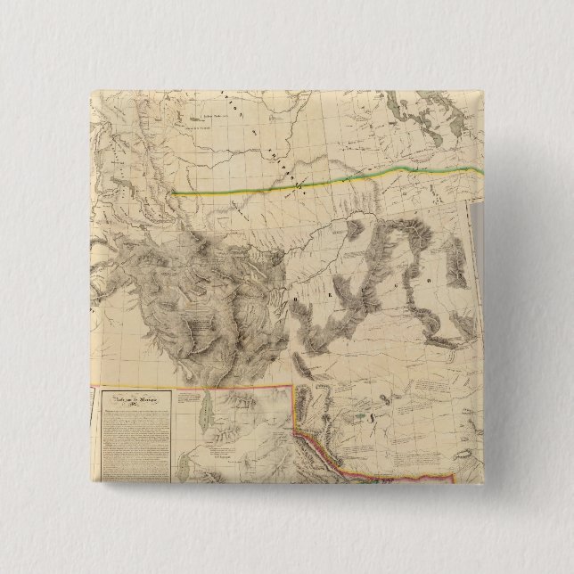 Composite Western United Staaten Button (Vorderseite)