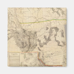 Composite Western United Staaten Magnet