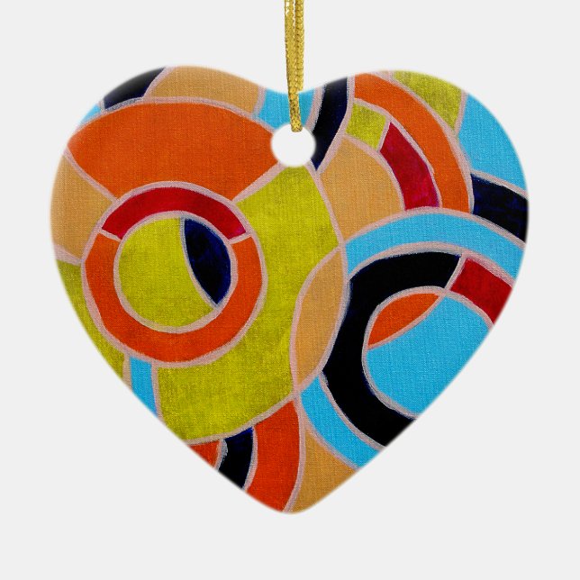 Composition #22 by Michael Moffa Keramik Ornament (Vorne)
