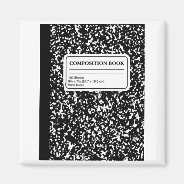 Composition Book/Student-Teacher Magnet (Vorne)