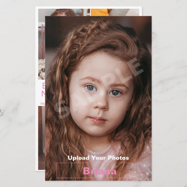 Composition de modèle photo enfant Zed (Devant / Derrière)