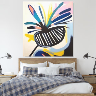 Composition du golf - Grande toile de peinture