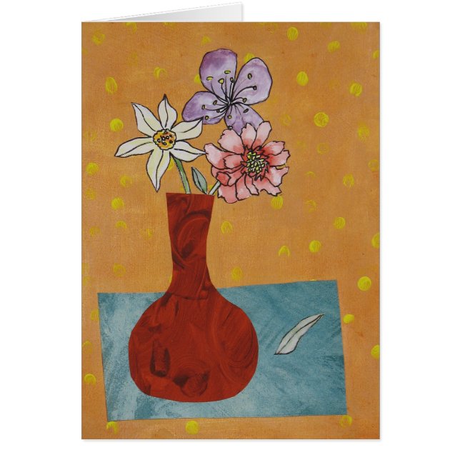Composition florale en amusement (Devant)