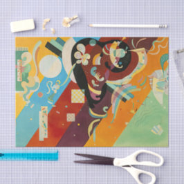 Composition IX, Wassily Kandinsky Seidenpapier