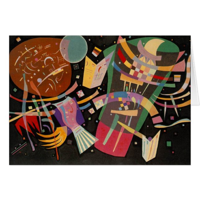 Composition Kandinsky X Oeuvre Abstraite (Devant horizontal)