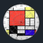 Composition , Mondriaan Dartscheibe<br><div class="desc">私はPiet Mondriaanが好きな人のためにこの製品を作りました。</div>