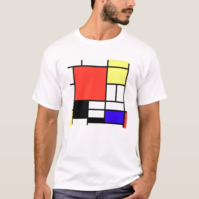 Composition , Mondriaan T-Shirt (Vorderseite)