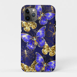 Composition with Sapphire Butterflies Case-Mate iPhone Hülle