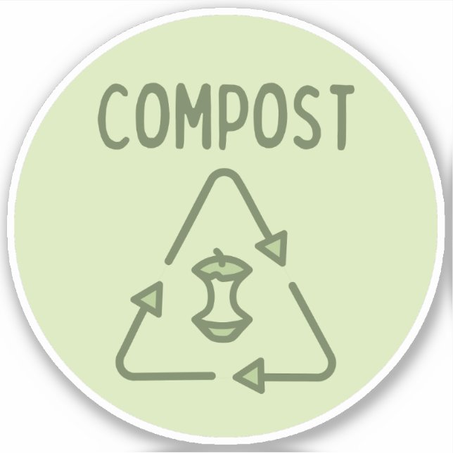 Compost Bin Label (Vorderseite)