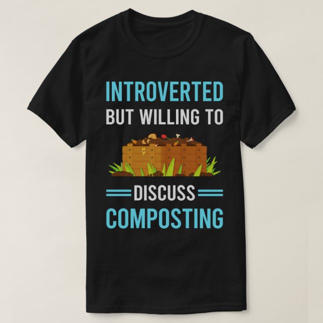 Compost-Komposter T-Shirt (Design vorne)