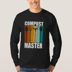 Compost Master Bio Gartenenthusiasten T-Shirt
