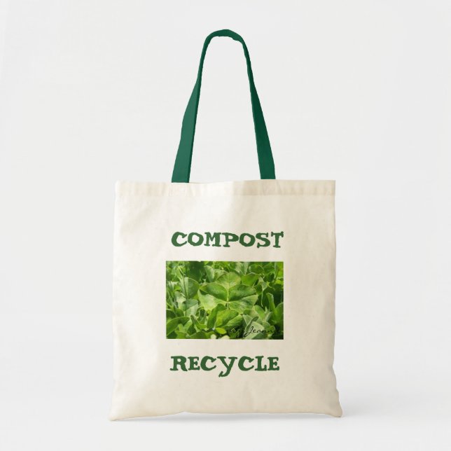 compostez et réutilisez le sac amical d'eco (Devant)