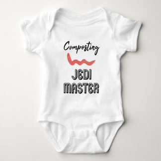 Composting Jedi Master Baby Strampler