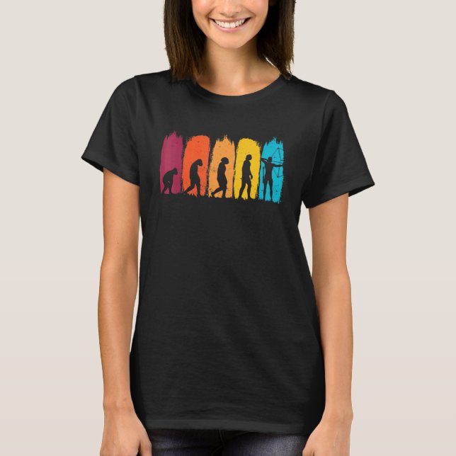Compoundbogen-Hirschjagd Jagd Bogenschießen Jäger  T-Shirt (Vorderseite)