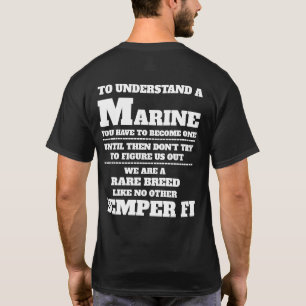 COMPRENDRE UN T-shirt MARIN