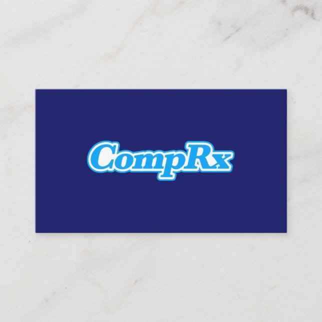 CompRx Visitenkarte (Vorderseite)