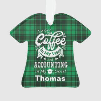 Comptabilité Étudiant Green Plaid