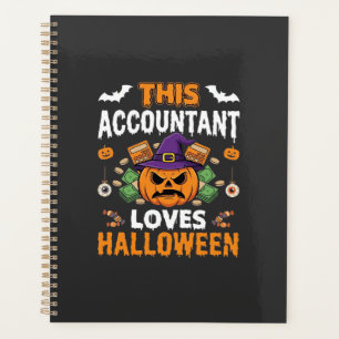 Comptable Aime Halloween Citrouille Comptable Desi