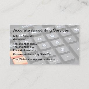 Comptable Cartes de visite CPA