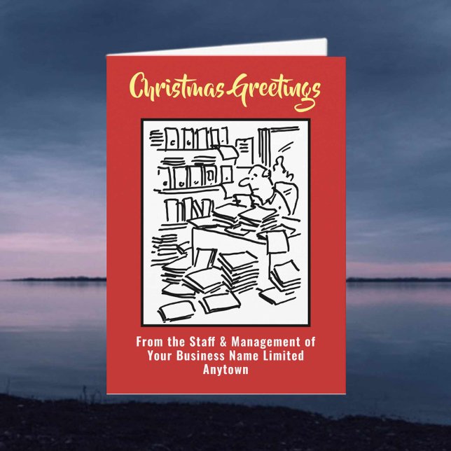 Comptable ou comptable agréé Carte de Noël (Créateur téléchargé)