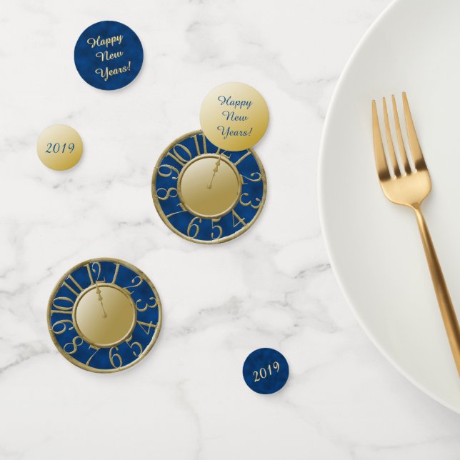 Compte à rebours de la nouvelle année Confetti (Groupe)