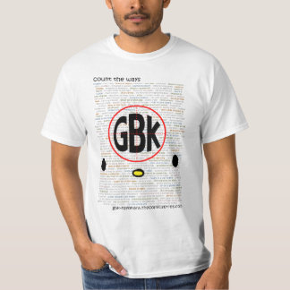 Compte de GBK le T-shirt de manières