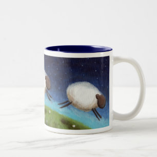 Compte de la tasse de moutons
