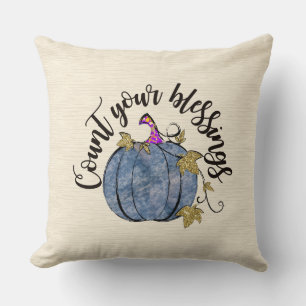 Comptez votre Coussin d'automne de crème bénie