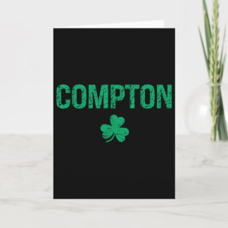 Compton Irish Shamrock St Patrick's Day  Karte