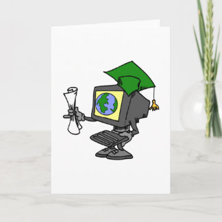 Computer-Absolvent Karte