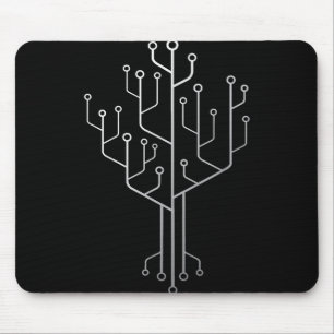 Computer-Chip-Tree-Programmierer-Tschernoteningeni Mousepad
