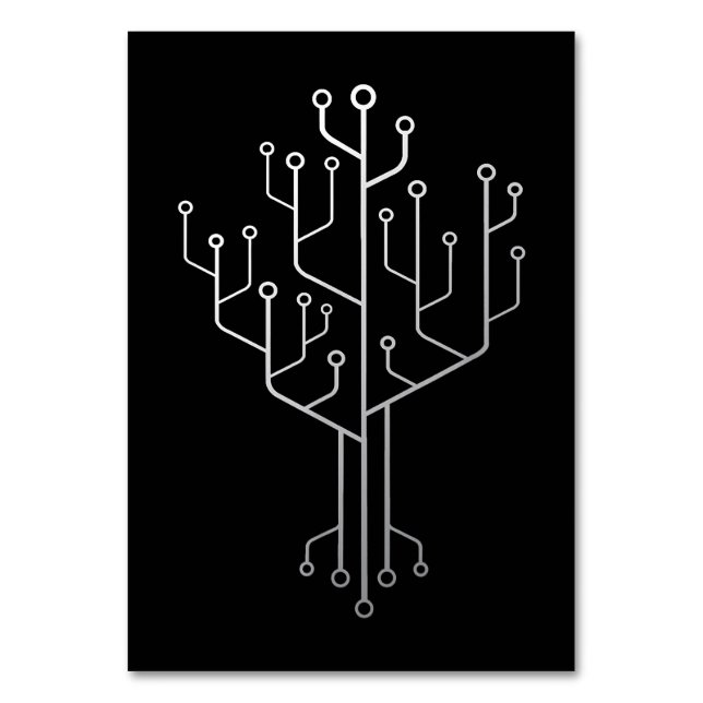 Computer-Chip-Tree-Programmierer-Tschernoteningeni Tischnummer (Vorderseite)