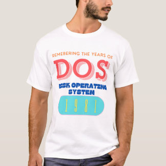 Computer Disk Betriebssystem (DOS) T-Shirt