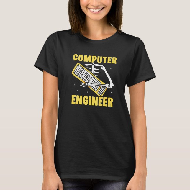 Computer Engineer Coding Coder Programming Program T-Shirt (Vorderseite)