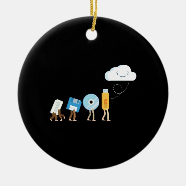 Computer Engineering Funny Geek Engineer Software Keramik Ornament (Vorne)