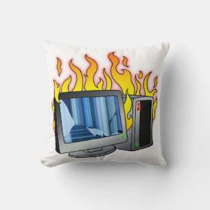Computer-Feuerlöschlampe Kissen