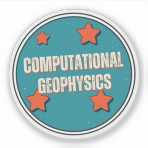 Computer-Geophysik Aufkleber